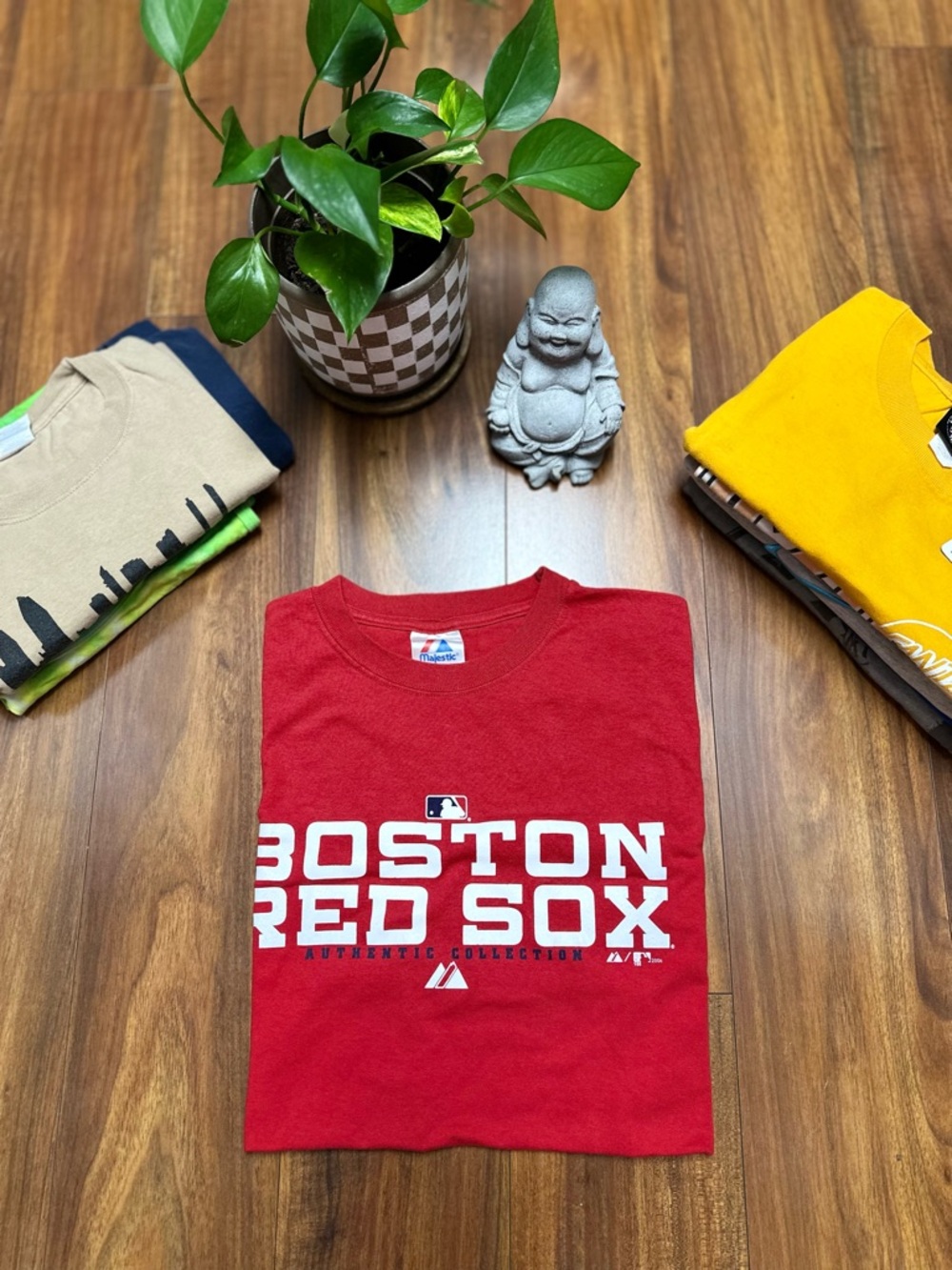 Vintage 2006 Boston Red Sox T-Shirt - Majestic Authentic